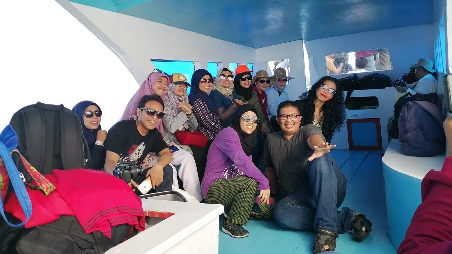 On the way Bunaken National Marine Park