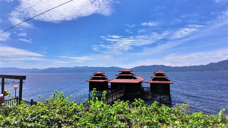 Crater lake on Minahasa highland tours