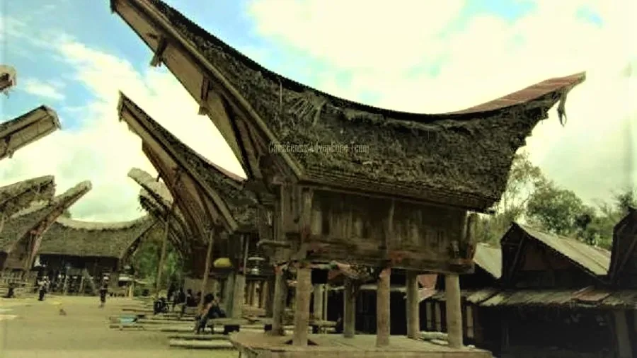 Ricebarn in Palawa village
